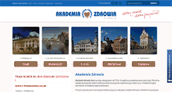 Desktop Screenshot of akademia-zdrowia.pl