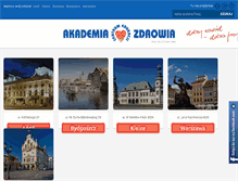 Tablet Screenshot of akademia-zdrowia.pl